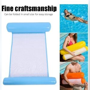 BRAND NEW - Blue Pool Float Hammock/Bed